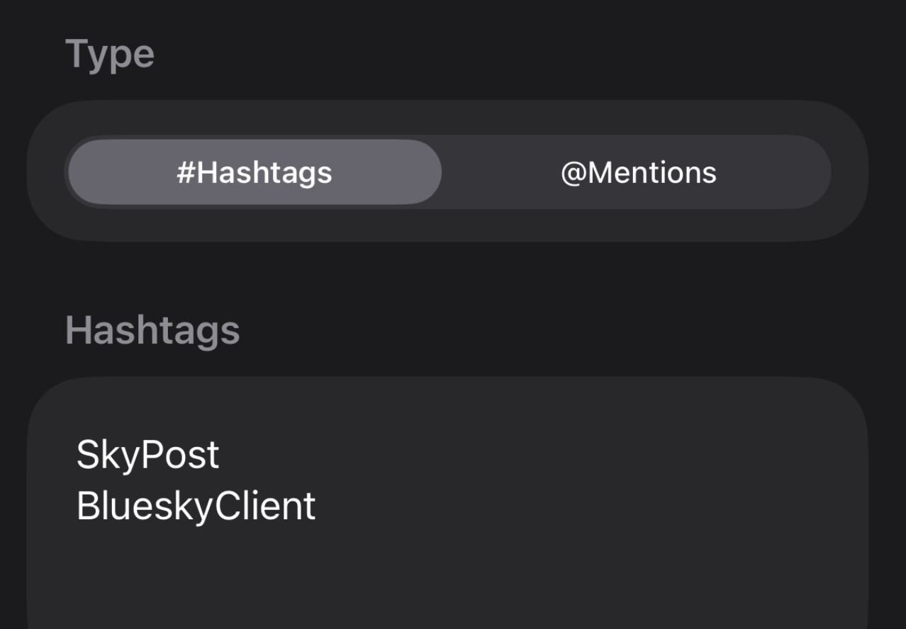 Tag manager feature