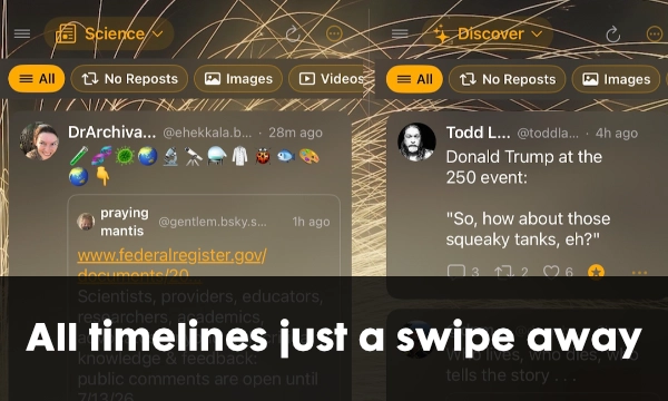 Multi Timelines feature